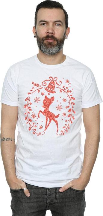 Produktbild Disney Bambi Christmas Wreath TShirt (XL)