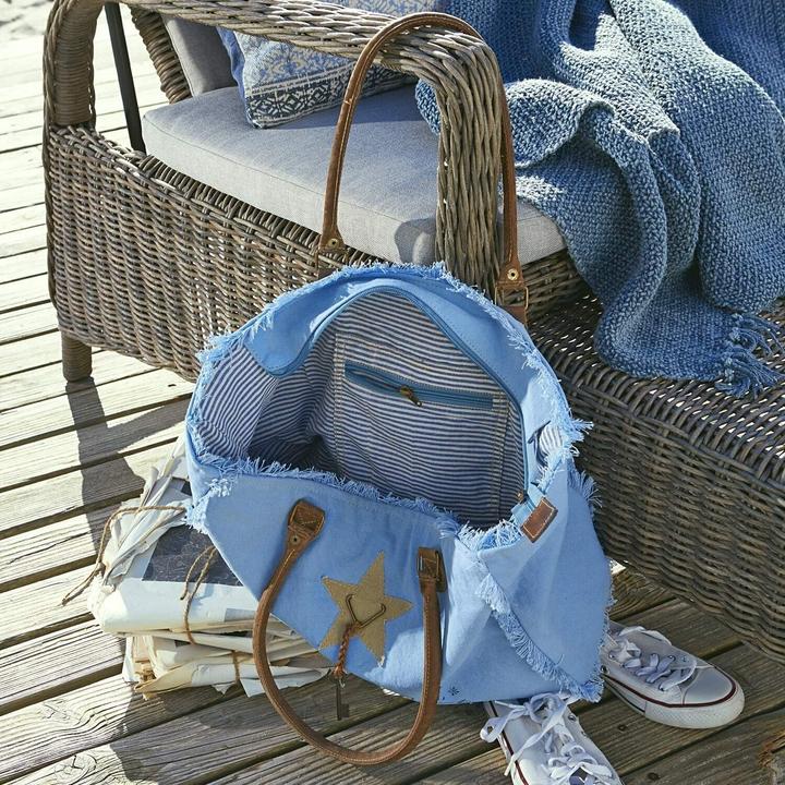 Produktbild Loberon Tasche Elora blau