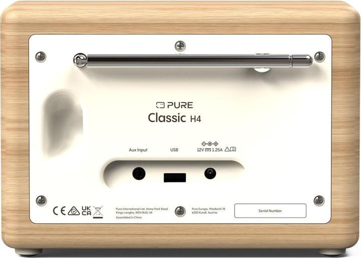 Produktbild Pure Classic H4 (DAB+, FM, Bluetooth)