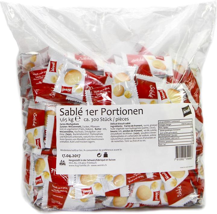 Wernli Sablé (300 Stk., 1650 g)