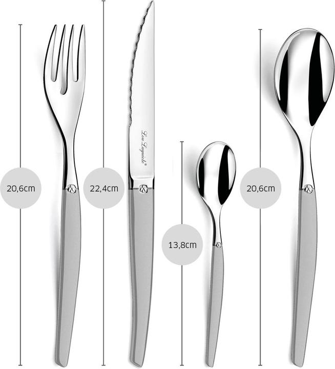 Immagine prodotto Lou laguiole Netta (24 Pezzo/i, Set di posate)