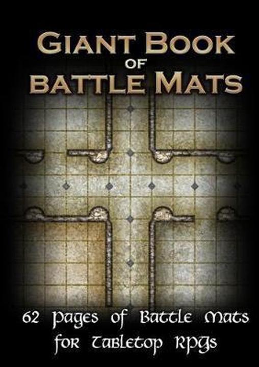 Actual product image Loke Battle Mats Giant Book of Battle Mats (English)