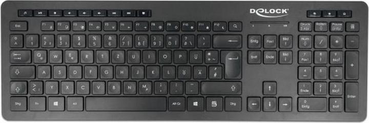 Image du produit Delock Clavier sans fil 12004 sans fil silencieux (DE, Sans fil)