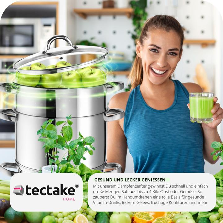 Image du produit tectake Extracteur de jus à vapeur