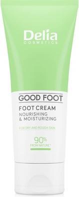 Delia Cosmetics Delia Good Foot Nourishing And Moisturizing Foot Cream For Dry And Rough Skin 100Ml (Fussbad, 100 ml)
