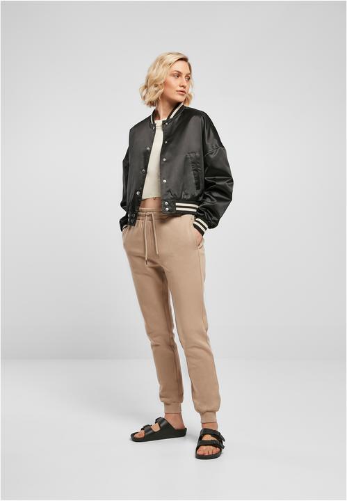 Actual product image Urban Classics College Jacket Ladies Short Oversized Satin (M)