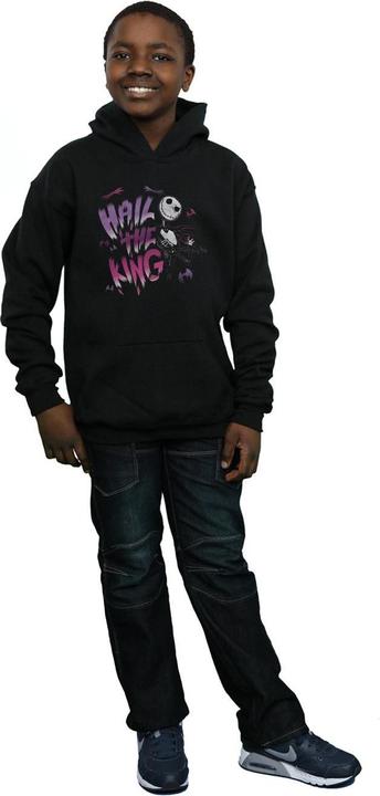 Image du produit Disney - Sweat à capuche NIGHTMARE BEFORE CHRISTMAS HAIL THE KING - Garçon (140, 146)