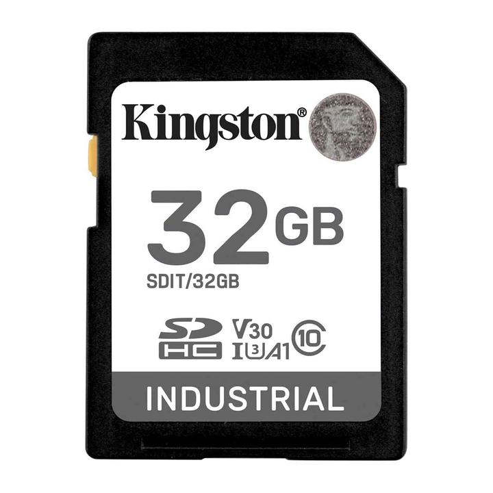 Produktbild Kingston Card Ind. SD +ADP 32GB pSLC (32 GB, SDHC, U3, UHS-I)