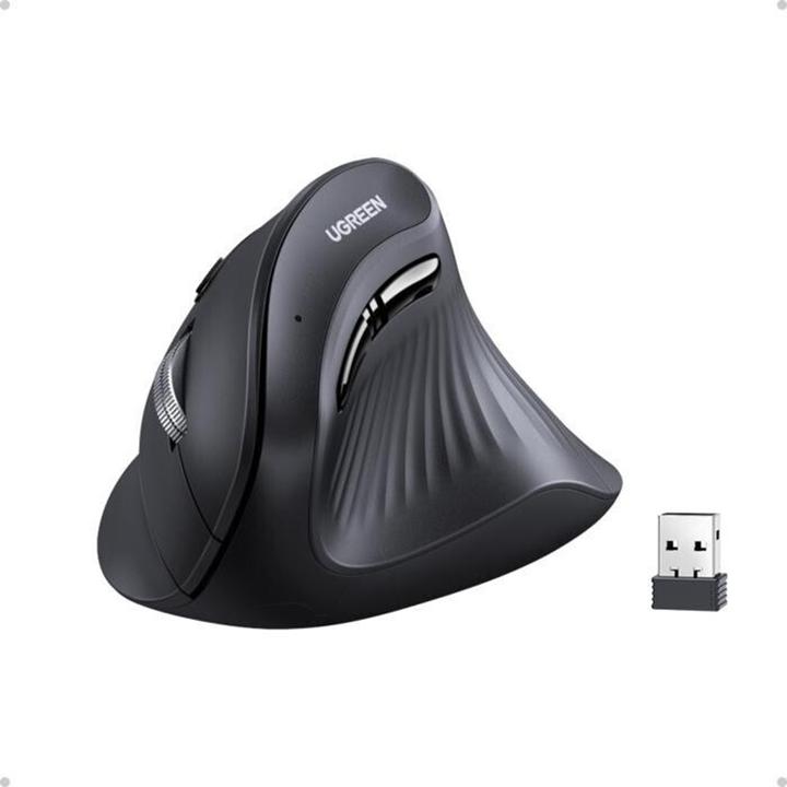 Produktbild Ugreen Mouse Wireless 2.4 GHz & Bluetooth MU008 Black 25444 (Kabellos)