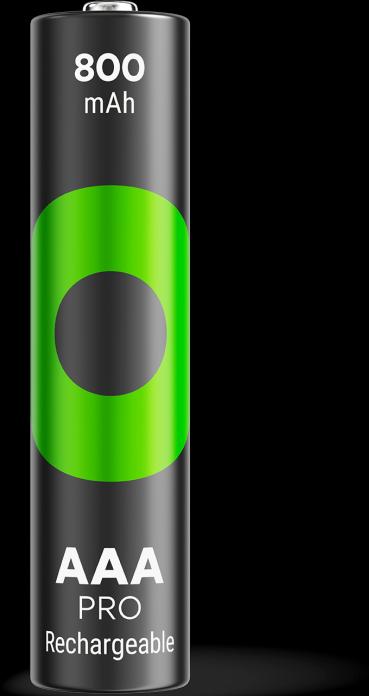 Produktbild GP Batteries ReCyko Pro (4 Stk., AAA, 800 mAh)