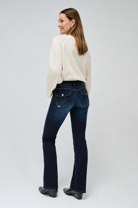 Actual product image Salsa Jeans Jeans Wonder Bootcut Dark Wash (27)