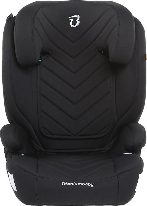 Actual product image Titaniumbaby Titanium baby vidar black 100-150 cm i-size isofix car seat TB-5956 (Child seat, ECE R129/i-Size Standard)