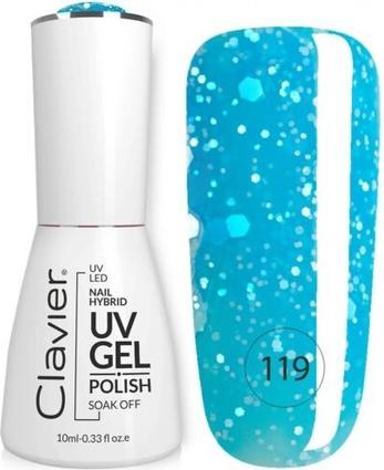 Actual product image Clavier Luxury Nail Hybrid Uv Gel Hybrid Nail Polish 119 10Ml (10 ml)