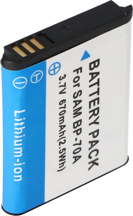 Immagine prodotto Samsung Batteria BP-70A, BP70A, AQ100, ES65 (Accumulatore di carica elettrica)