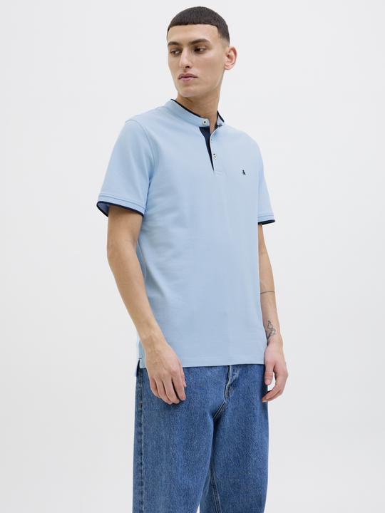 Actual product image Jack & Jones Jjepaulos Mao Polo Ss Noos (XS)