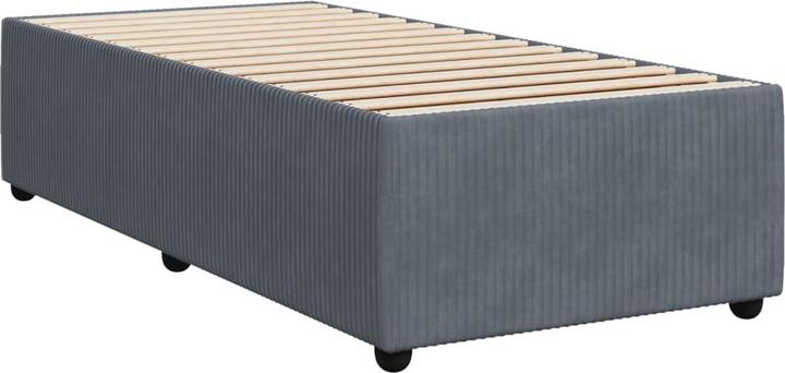 Produktbild VidaXL Bo x springbett mit Matratze 180 x 200 cm Samt (180 x 200 cm, 180 x 200 cm)