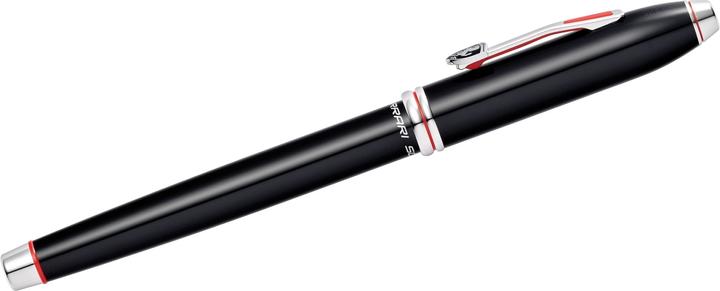 Actual product image Cross Fountain pen Townsend Scuderia Ferrari black lacquer M gift box (Black, 1 x)