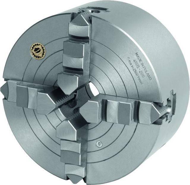 Produktbild Bison Kombi-Vierbacken-Drehfutter zylindrische Aufnahme DIN 702-4 (160 mm)
