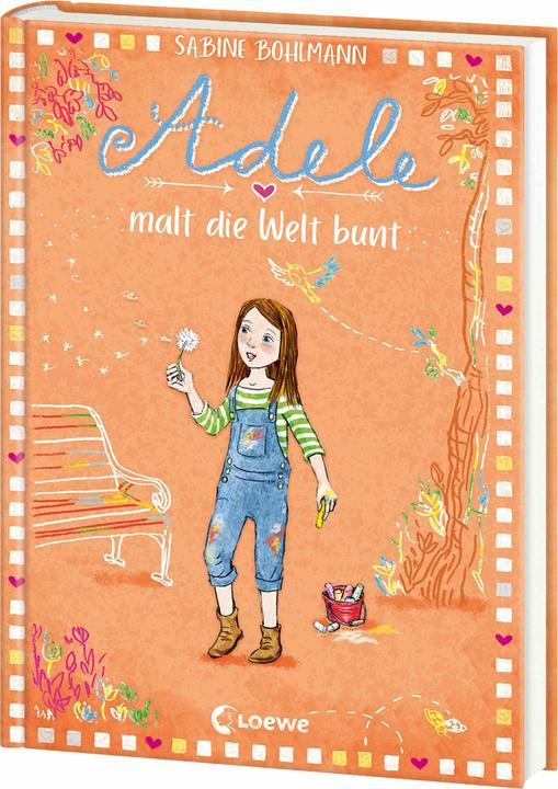 Immagine prodotto Adele malt die Welt bunt (Band 4) (Tedesco, Sabine Bohlmann, Libri per bambini Loewe, Lorna Egan, 2021)