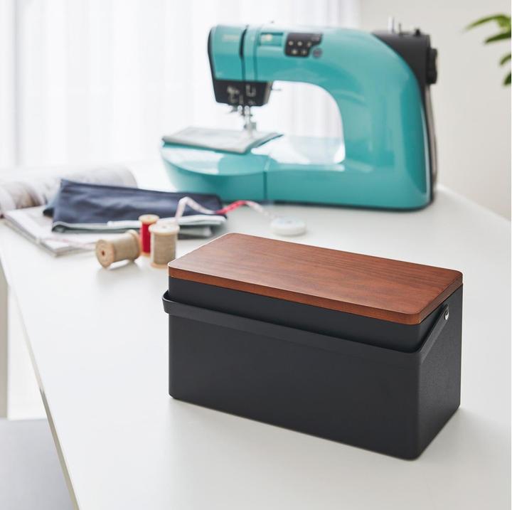 Actual product image Yamazaki Stylish sewing box