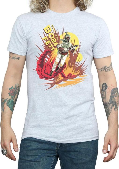 Produktbild Star Wars Boba Fett Rocket Powered TShirt (XL)