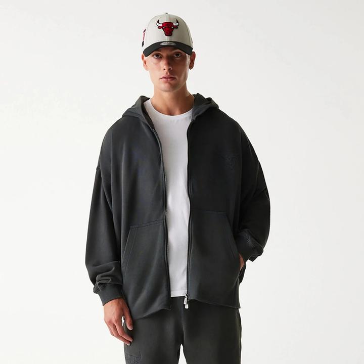 Produktbild New Era Chicago Bulls Full-Zip-Sweatshirt Washed (XL)