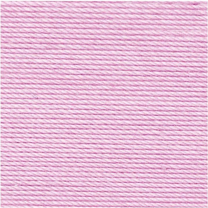 Actual product image Rico Design Crochet and Knitting Yarn Essentials Crochet 50 g, Pink (280 m)