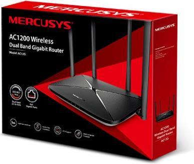 Produktbild Mercusys AC12G WLAN-Router Gigabit Ethernet Dual-Band (/5 GHz)