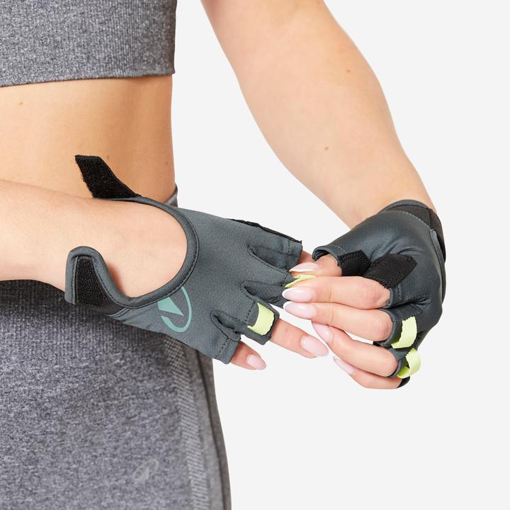 Actual product image Corength Fitness Breathable Durable Gloves - Dark Green/Black (XS)