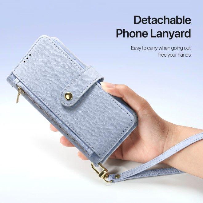 Produktbild Dux Ducis Lawa Series MagSafe Kunstleder Bookcover Hülle (Samsung Galaxy S25+)