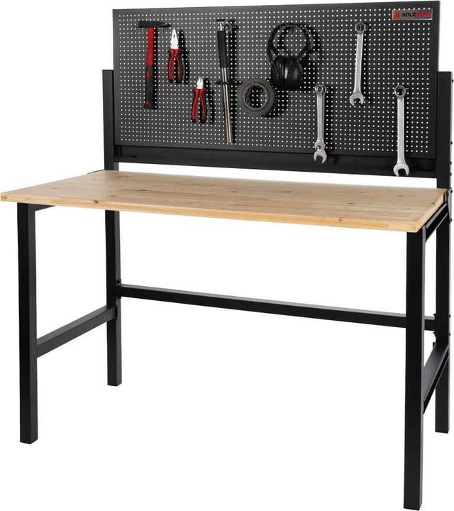 Produktbild Holzmann WB142FOLD Werkbank klappbar (B x H x T) 1215 x 1420 x 646mm (121.50 cm, 64.60 cm)