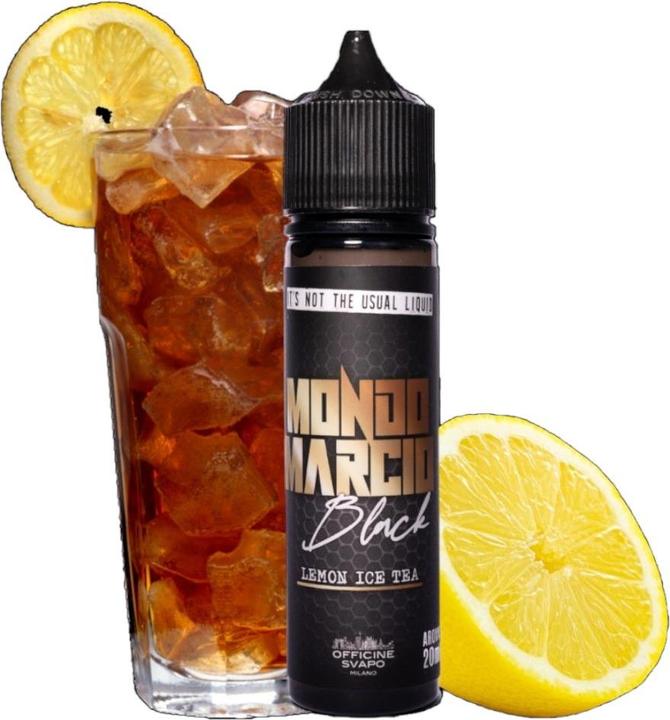 Officine Svapo Milano Mondo Marcio Black - Longfill Liquid (Zitrone)