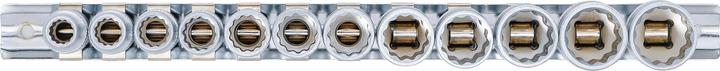 Actual product image BGS Socket Set, 12-point 10 mm (3/8") Drive 8 - 19 mm 12 pcs.