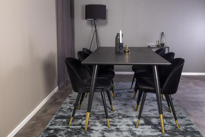 Actual product image Venture Home Dipp, Velvet (75 x 180 x 90 cm)