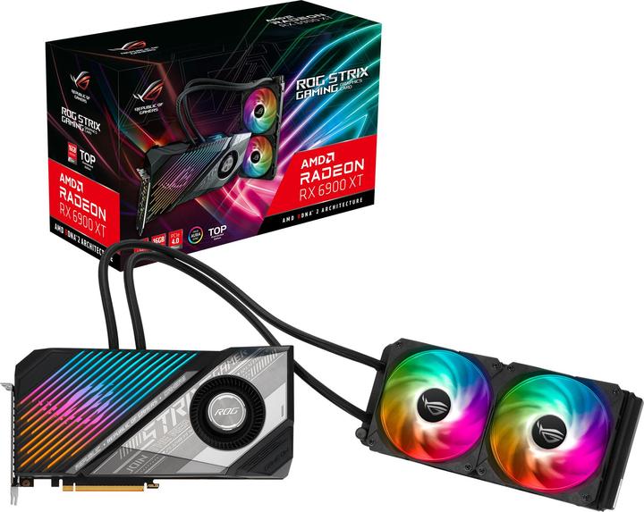 Actual product image ASUS Radeon ROG STRIX LC RX 6900 XT GAMING (16 GB)