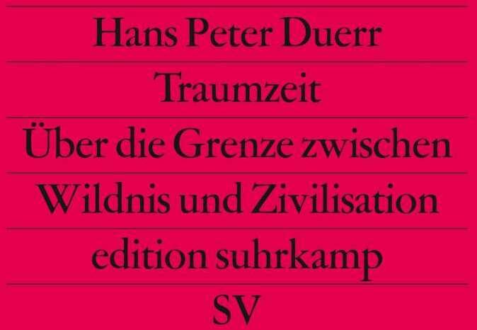 Actual product image Traumzeit (German, Hans Peter Duerr, 1985)