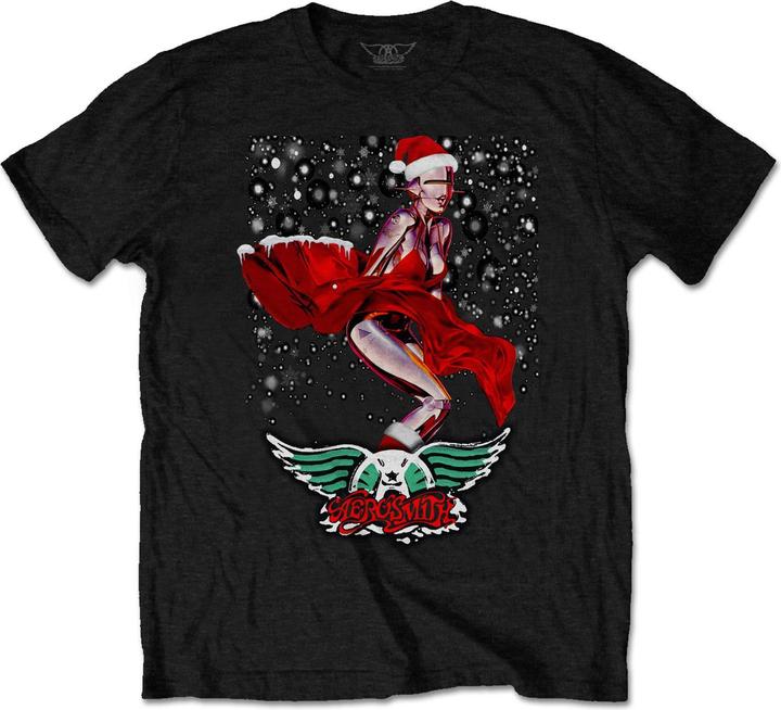 Universal Textiles Unisex Adult Robot Santa Christmas T-Shirt