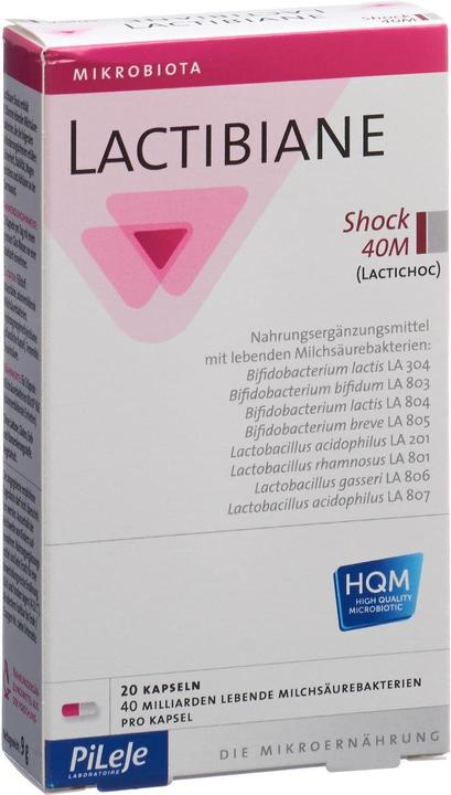 Produktbild Lactibiane Shock 40M (20 Stück, Kapseln, 9 g)
