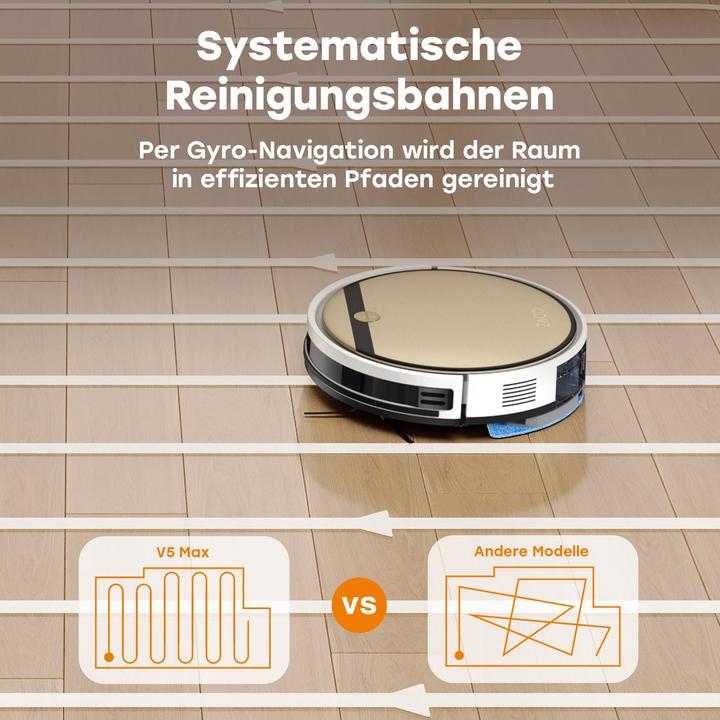 Actual product image Zaco V5 Max (Vacuum mopping robot)