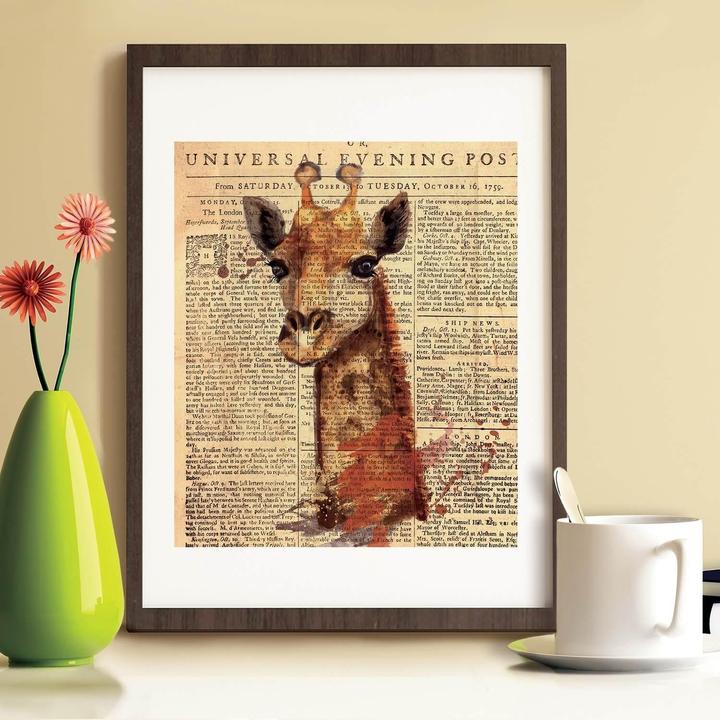 Produktbild Walplus Giraffe (30 x 40 cm)