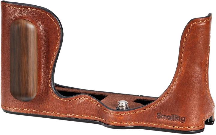 SmallRig Etui semi-cuir pour Panasonic LUMIX S9 Marron (Kamera Bereitschaftstasche, 0.91 l)