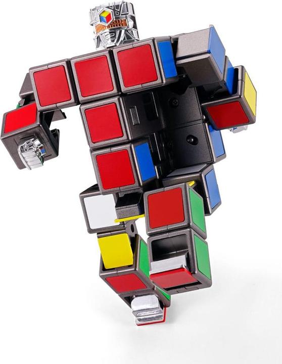 Actual product image Bandai Rubik's Cube Soul of Chogokin diecast action figure Rubik's Cube Robo 15 cm
