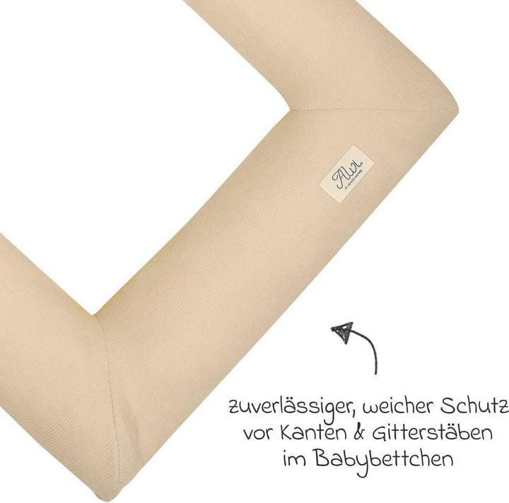 Produktbild Alvi Babynestchen & Bettschlangen Nestchen Carré - Waffelpique
