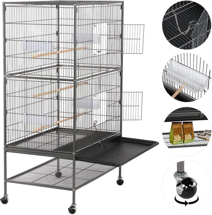 Actual product image Yaheetech Bird Aviary 131cm High