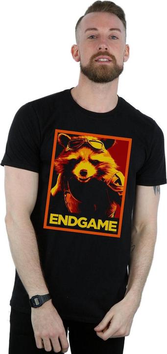 Immagine prodotto Avengers Endgame Rocket Poster Maglietta Uomo (4XL)