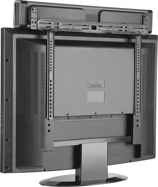 Immagine prodotto Gembird Uniwersalne stalowe uchwyty/wsporniki ścienne czarne montowane na ścianie do 10kg (1 pz., Installazione a parete)