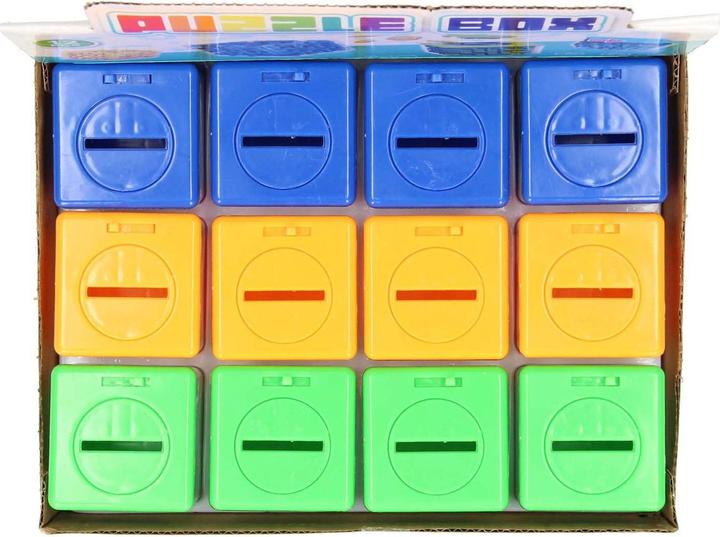 Image du produit Tirelire Cube de patience, 12 pièces
