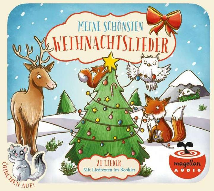 Produktbild Öhrchen auf! Meine schönsten Weihnachtslieder (Audio-CD) (Rainer Bielfeldt, Caroline Opheys, Deutsch)
