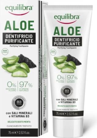 Produktbild Equilibra Carbo Gel Charcoal Toothpaste Toothpaste From Activated Carbon 75Ml (75 ml)