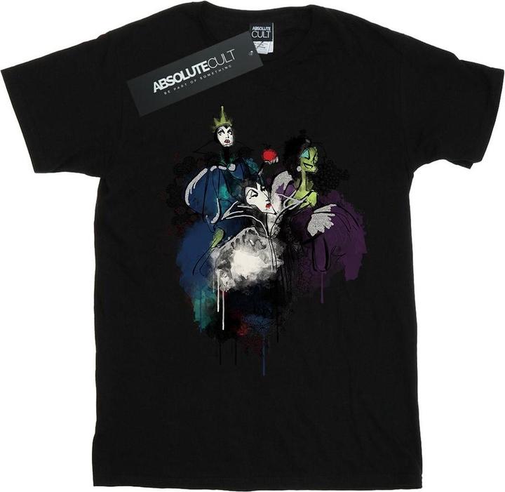 Immagine prodotto Disney Villains Sketch Maglietta Ampia Donna (S)